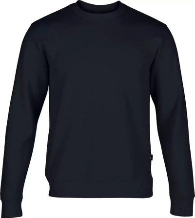 Bluzë sportive Joma Montana, me mëngë të gjata, jakë rreth, e zezë