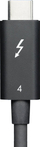 Kabllo Lenovo Lintes Thunderbolt 4, 2 m, 40 Gbps, USB-C, e zezë