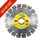Disk prerës diamant Klingspor DT 600U, 125mm, për beton edhe gur, gri