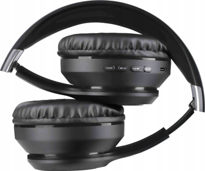Kufje Bluetooth Defender Freemotion B571, stereo, LED, të zeza