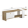Set mobilie për TV Henriette 120x25x37Hcm (HM8900.11), bardhë