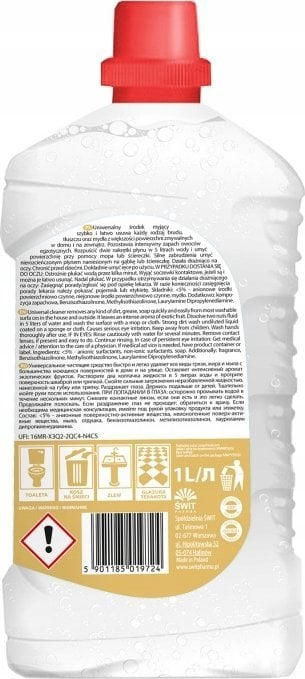 Универзален течен средство за чистење PUCEK, мирис на егзотично овошје, 950 ml