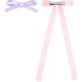 Kapëse për flokë Essence Fabowlous Hair Bows, 01 Put A Bow On It, 2 copë