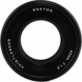 Objektiv Voigtlander Nokton 40mm f/1.2 Aspherical për Nikon Z, fokus me dorë, full frame, i zi