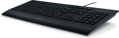 Tastierë Logitech K280e, USB, layout QWERTZ gjerman, e zezë