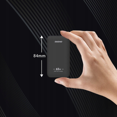 Karikues muri Dudao GaN A65Q, 65W, USB-A USB-C PD, i zi
