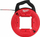 Fish tape Milwaukee 4932472118, 15 m, 5 mm, e kuqe