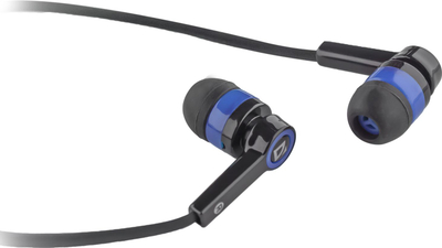 Kufje in ear Defender Pulse 420, me kabllo, të zeza me blu
