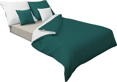 Set mbulese jorgani Bedding Double Face Gold 13, 140 x 200cm, pambuk saten, ngjyrë ari