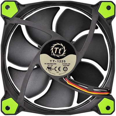 Ftohës Thermaltake Riing LED, 140 mm, i gjelbër