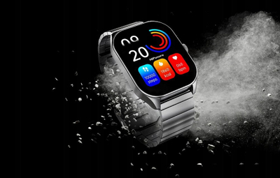 Ora e mençme HiFuture Apex, ekran 2.04" AMOLED, Bluetooth 5.2, ngjyrë argjendtë