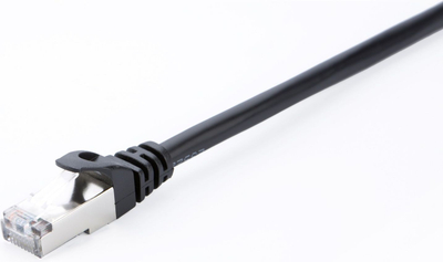 Kabllo rrjeti V7 CAT6, STP, 2 m, e zezë