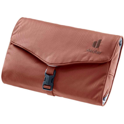 Çantë tualeti Deuter Wash Bag II, kompakte, me varëse, portokalli