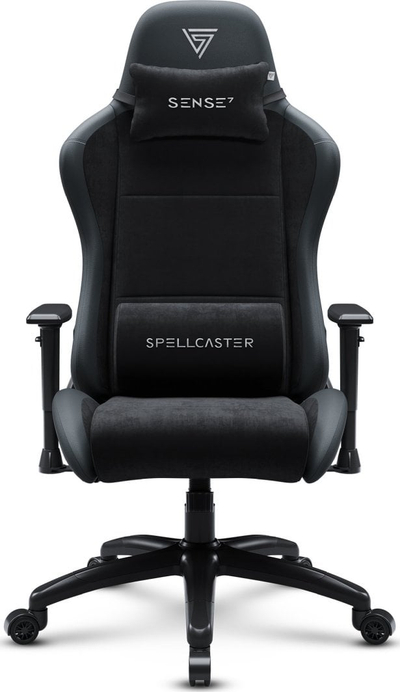 Karrige SENSE7 Spellcaster FUKU XL, material+lëkurë, e zezë