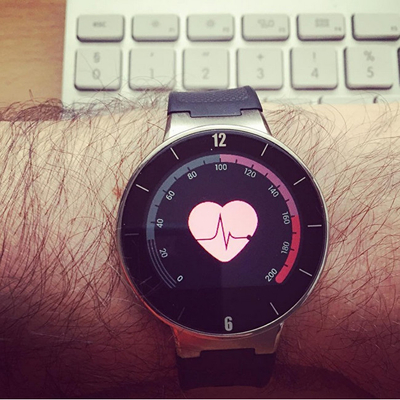 Orë Alcatel Onetouch Watch SM02 Black / Dark Red