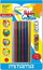 Shkopinj ngjitësi me ngjyra Mitama Hobby and Creative 62842, 12 copë, për pistoletë ngjitëse të nxehtë, shumëngjyrëshe