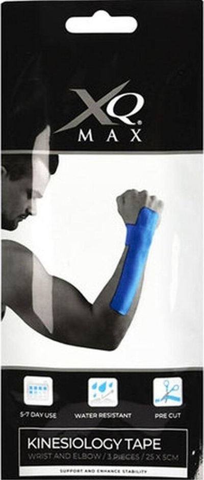 Shirit kinezologjik XQMAX për kyç edhe parakrah, 25 x 5 cm, set me 3 cope