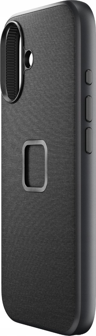 Kllëf telefoni Peak Design Everyday Fabric për iPhone 16, SlimLink magnetik, pëlhurë, ngjyrë charcoal