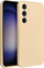 Kullë telefoni Metallic për Samsung Galaxy S23 FE, TPU, me pamje sateni, ngjyrë ari metalik