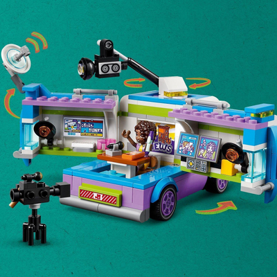 Set lodrash LEGO Friends News Van 41749, 446 copa, 6+