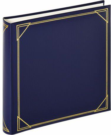 Album fotografik Walther Standard MX-200-L, 30x30 cm, 100 faqe, blu
