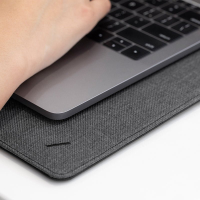 Këllëf Native Union Stow Slim për MacBook 15\"/16\", gri