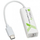 Përshtatës Techly USB 3.1 Type-C në Gigabit Ethernet, i bardhë