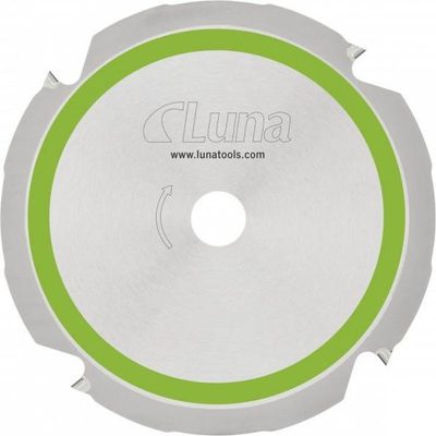 Teh rrethor Luna FibreCement DIA FC 160x20Z4, diametër 160mm, vrimë 20mm, ngjyrë argjendtë
