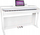 Piano digjitale V-TONE BL-8808, 88 taste, USB MIDI, e bardhë