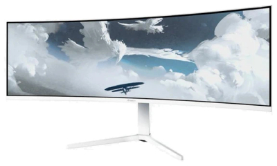 Monitor gaming Arozzi Nova 49", Dual QHD, 165Hz, i bardhë