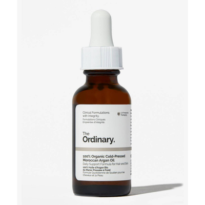Vaj për fytyrë The Ordinary 100% Organic Moroccan Argan Oil, 30ml