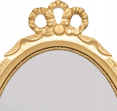 Pasqyrë për kalamajt Atmosphera Princess Gold, ovale, 29x43.5cm, e artë