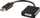 Adapter DisplayPort në DVI Savio CL-91, 0.2 m, 1920 x 1080, i zi