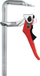 Kapëse marangozësh Bessey GH Solid Clamp, me levë fiksimi, çelik, e kuqe