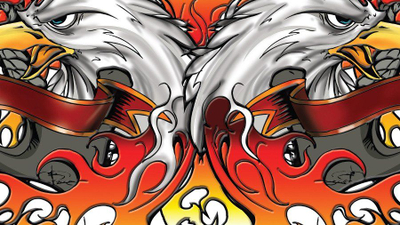 Mbulesë dekorative Nexgen Skins Iron Eagle 3D, set për iMac 27", efekt 3D