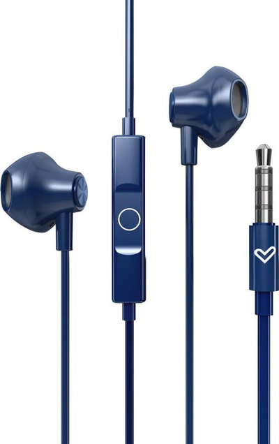 Kufje in-ear Energy Sistem me mikrofon, kabllo 120 cm, blu