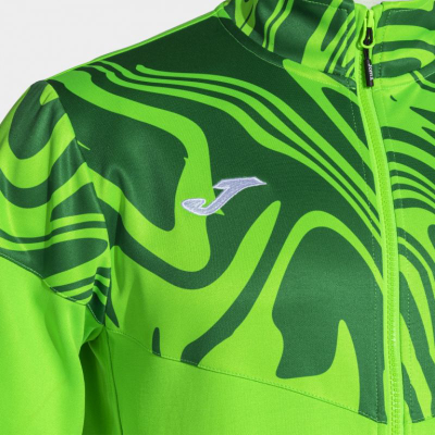 Тренерка Joma Lion II за мажи и момчиња, флуоресцентно зелена и црна
