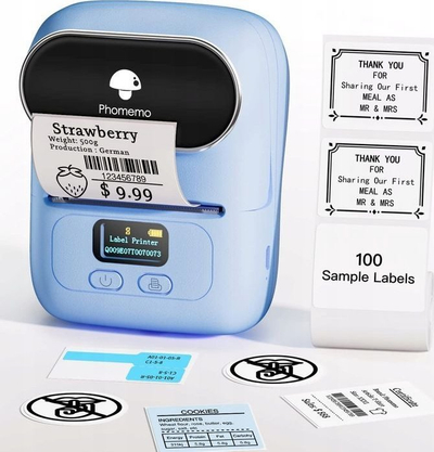 Printer etiketa Phomemo M110, termik, Bluetooth, blu