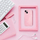 Maskë telefoni Blink Clear Case 2mm për iPhone 15, rozë me shkëlqim