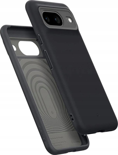 Mbulesë telefoni Spigen Caseology Nano Pop për Google Pixel 8, TPU fleksibël, mbrojtje nga goditjet, e zezë