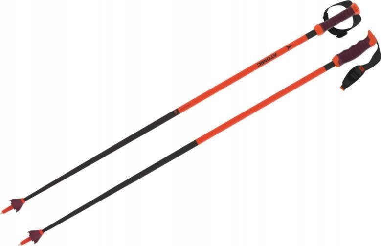 Shkop ski Atomic Redster Carbon SQS, garë alpike, i kuq