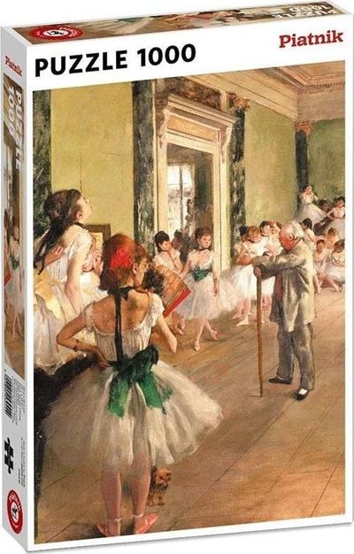 Puzzle Piatnik The Dance Class, 1000 pjesë, 19 x 27", shumëngjyrësh