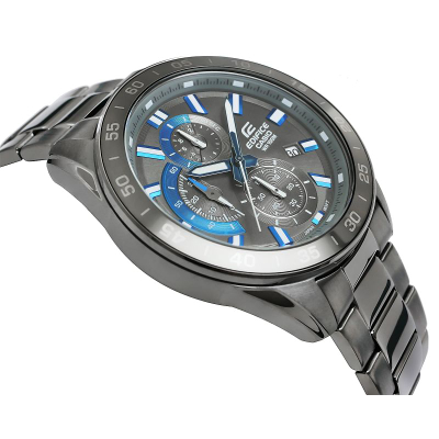 Orë dore Casio EFV-550GY-8AVUEF, kronograf, për meshkuj, gri