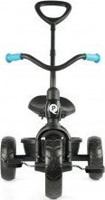 Трицикл за деца Qplay Tricycle Elite Plus, рачка за родител, EVA гуми, сина