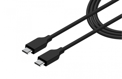 Kabllo USB Genius ACC-C2CC-3A, USB C në USB C, 60W PD, 1.5m, i zi