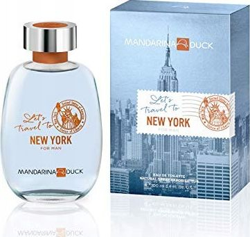 Ujë tualeti Mandarina Duck Let's Travel to New York, për burra, 100 ml