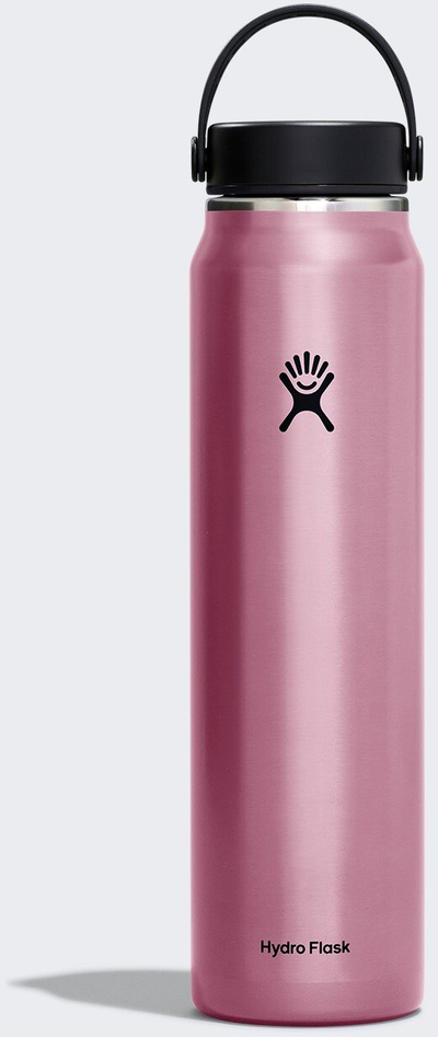 Шише за вода Hydro Flask Trail Series 40oz, вакуум изолација, широка гумица, Турмалин