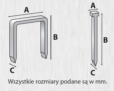 Gozhdë për gozhdusin Bosch SN21RK 75RHG, 21°, 2.8x75mm, të galvanizume