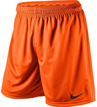 Shortse futbolli Nike Park Junior, S, të portokallta