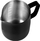 Ibrik qumështi Brunbeste 2210, çelik inox 600ml, për shkumëzim, i zi